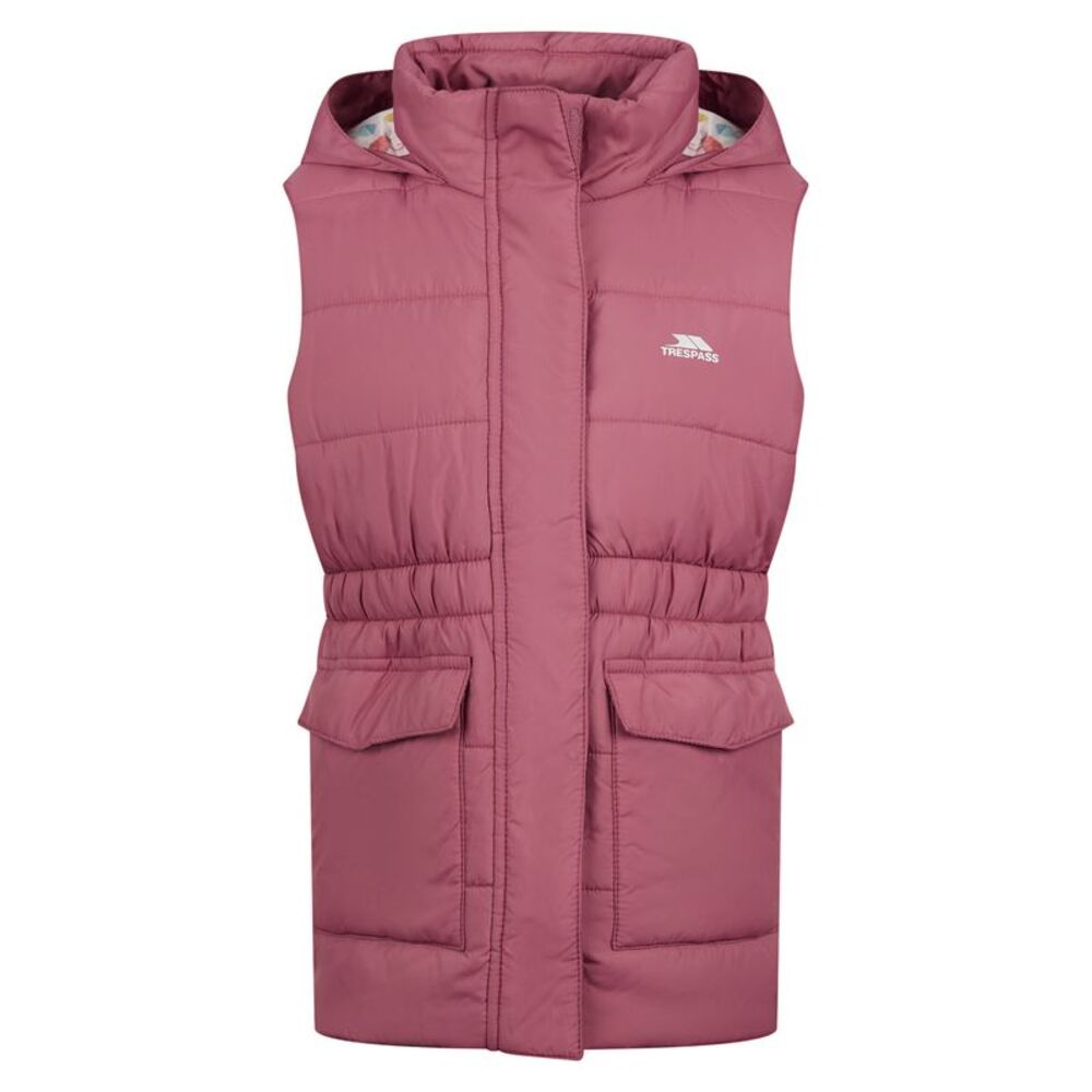 Trespass Girls Casster Vest / Rose Blush